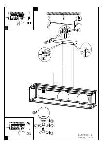 Kasutusjuhend Eglo 390091 Lamp