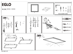 Mode d’emploi Eglo 900052 Lampe