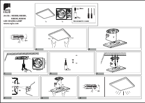 Handleiding Eglo 900089 Lamp