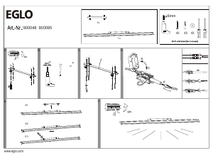 Manuale Eglo 900095 Lampada