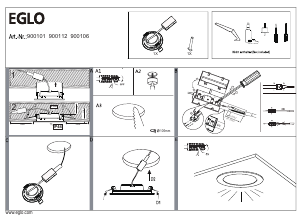 Mode d’emploi Eglo 900106 Lampe