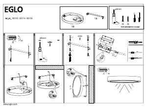 Посібник Eglo 900108 Лампа