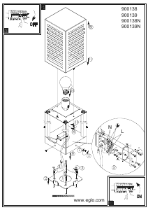 Mode d’emploi Eglo 900138 Lampe