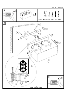 Manual Eglo 900292 Candeeiro