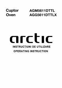 Handleiding Arctic AGG 5611 DTTLX Fornuis