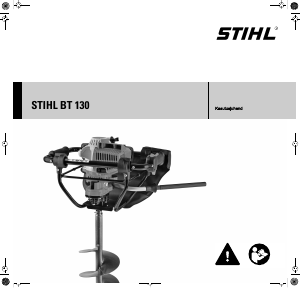 Kasutusjuhend Stihl BT 130 Pinnasepuur