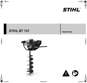 Kullanım kılavuzu Stihl BT 131 Toprak burgusu