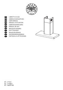 Manual de uso Bertazzoni KT60P1XV Campana extractora