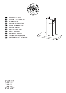 Manual de uso Bertazzoni KT90P1ANET Campana extractora