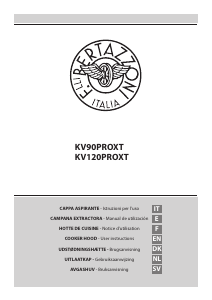 Manual de uso Bertazzoni KV120PROXT Campana extractora