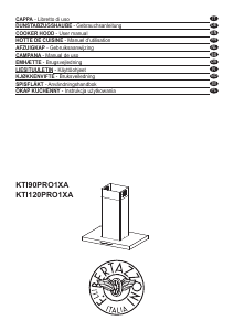 Bruksanvisning Bertazzoni KTI120P1AXT Köksfläkt