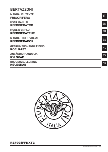 Mode d’emploi Bertazzoni REF904FFNXTC Réfrigérateur combiné