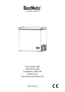 Manual BestMatic CFR-127977.2 Freezer