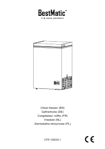 Handleiding BestMatic CFR-128226.1 Vriezer