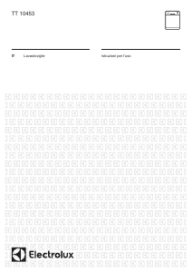 Manuale Electrolux TT10453 Lavastoviglie