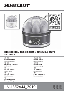 Manual de uso SilverCrest IAN 352644 Cocedor de huevos