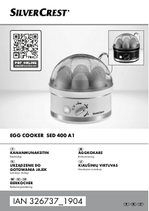 Käyttöohje SilverCrest SED 400 A1 Kananmunankeitin