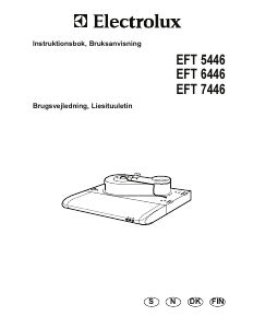 Manuale Electrolux EFT5446 Cappa da cucina