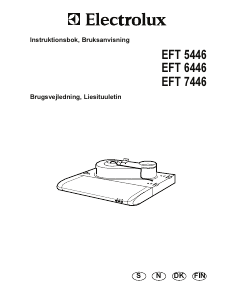 Manuale Electrolux EFT6446 Cappa da cucina