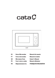 Manual de uso Cata MC 20 IX Microondas