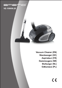 Manual Emerio VE-109959.25 Vacuum Cleaner