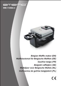 Manual Emerio WM-110984.4 Waffle Maker