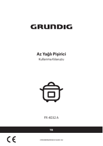 Kullanım kılavuzu Grundig FR 4032 A Fritöz