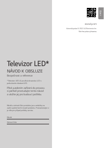 Manuál LG 55QNED873QB LED televize