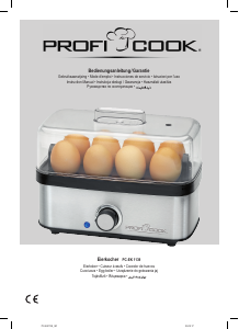 Manual Proficook PC-EK 1139 Egg Cooker