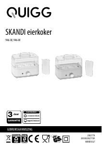 Handleiding Quigg 946-M Eierkoker