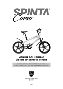 Manual de uso Spinta Corso Bicicleta eléctrica