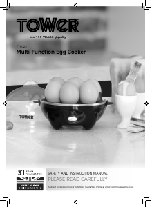 Manual Tower T19023 Egg Cooker