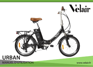 Mode d’emploi Velair Urban Vélo électrique