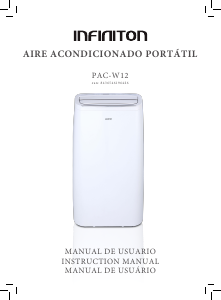 Manual Infiniton PAC-W12 Ar condicionado