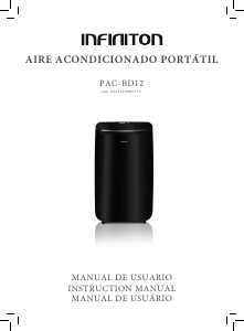 Manual de uso Infiniton PAC-BD12 Aire acondicionado