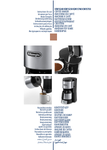 Mode d’emploi DeLonghi ICM 15240 Cafetière