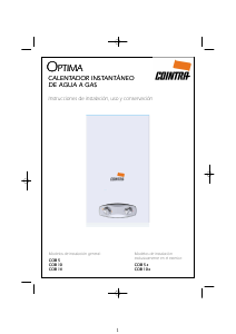 Manual de uso Cointra Optima 10L Caldera de gas