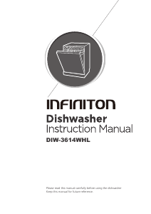 Handleiding Infiniton DIW-3614 WHL Vaatwasser