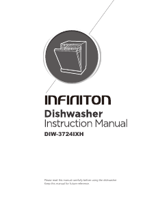 Manual de uso Infiniton DIW-3724IXH Lavavajillas