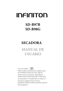 Manual de uso Infiniton SD-B97B Secadora