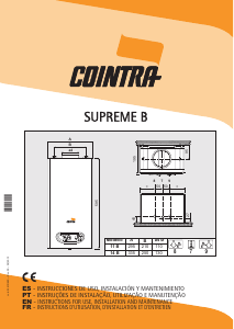 Handleiding Cointra Supreme B Geiser