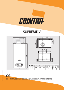 Manual de uso Cointra Supreme VI Caldera de gas