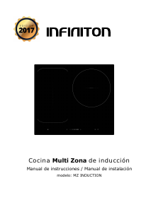 Manual de uso Infiniton MZ INDUCTION Placa