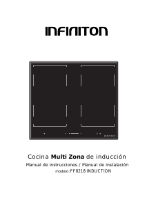 Manual de uso Infiniton FF8218 Placa