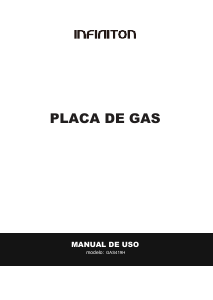 Manual Infiniton GAS419H Placa