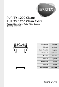 Handleiding Brita Purity 1200 Clean Extra Waterzuiveraar