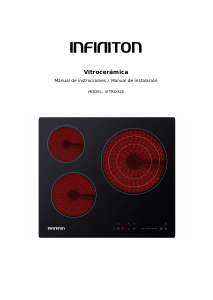 Manual de uso Infiniton VITRO316 Placa
