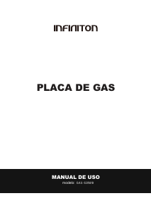 Manual de uso Infiniton GAS-320WB Placa