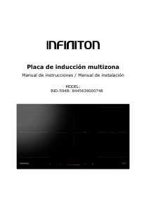 Manual Infiniton IND-594B Placa