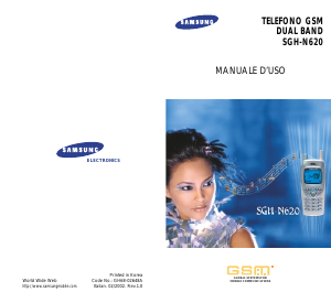 Manuale Samsung SGH-N620 Telefono cellulare